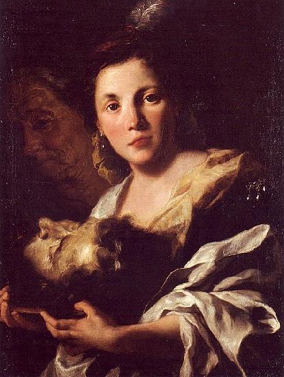 TRAVERSI, Gaspare Salome mit dem Haupt Johannes des Taufers oil painting image